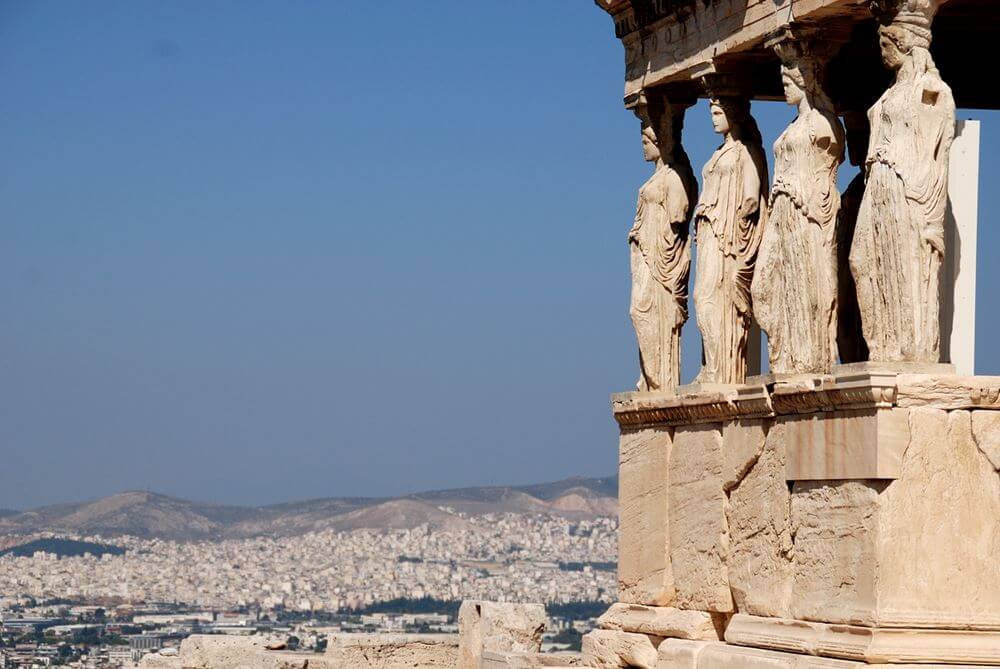 Статуи Акрополя Греция