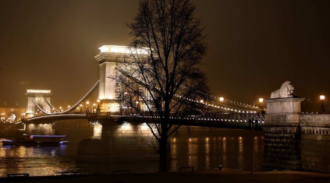 Цепной мост Сечени Будапешт