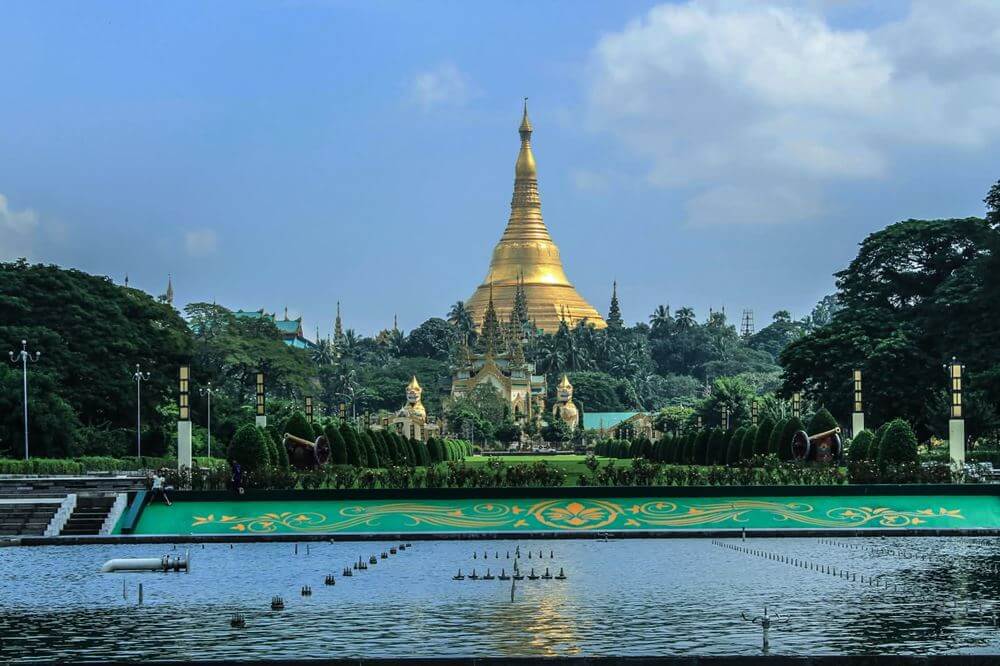 Пагода Шведагон Мьянма