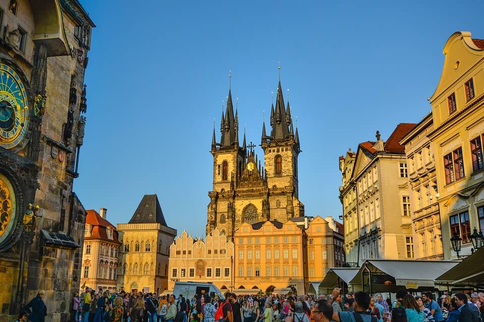 Старый город в Чехии